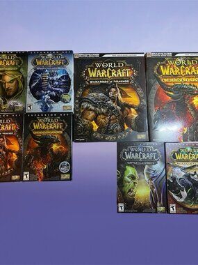 World Of Warcraft PC Game Guide Lot Draenor Cataclysm Pandaria Crusade Lich